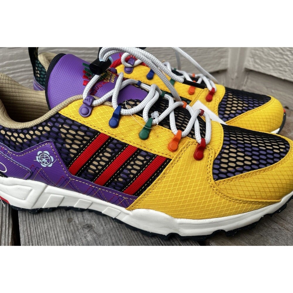 Adidas X Sean Wotherspoon EQT Equipment Support 93 Men’s 11 Sneakers Super Earth - Picture 4 of 16
